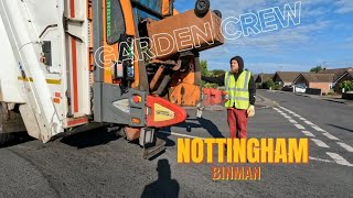 DAY IN THE LIFE OF A BIN MAN UK ROLLING OUT [upl. by Ruhtua107]