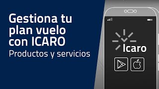 ICARO la app de ENAIRE para gestionar tu plan de vuelo [upl. by Ariew]