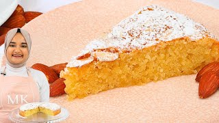 Super easy amp moist ALMOND CAKE recipe [upl. by Asillam]