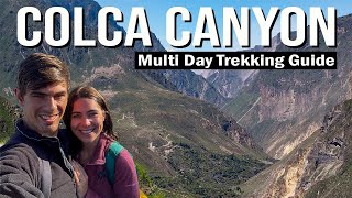 Incredible Colca Canyon Trek Peru  Hiking in One of the WORLDS DEEPEST CANYONS [upl. by Bogey]