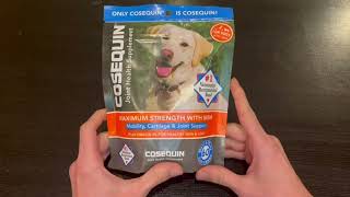 Cosequin Joint Health Supplement for Dogs HONEST REVIEW [upl. by Dona]