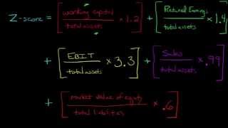 Altman Z score [upl. by Ullman]