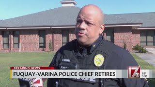 FuquayVarina police chief retires effective immediately town appoints acting police chief [upl. by Stavros]