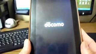 Docomo GALAXY Tab SC01C factory reset [upl. by Brewster]