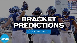 2024 FCS bracket predictions Every playoff game national champ picked [upl. by Elnora460]