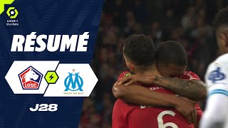 LOSC LILLE  OLYMPIQUE DE MARSEILLE 3  1  Résumé  LOSC  OM  20232024 [upl. by Skinner]