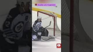 Goalies are magicians shorts hockey worldhockey hockeynaldoo icehockeypuck [upl. by Nyrat]