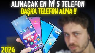 Bence Şuanda Alınabilecek En İYİ 5 TELEFON   OCAK 2024 [upl. by Aihsela]