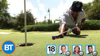 BT hosts go headtohead at Fantasia Fairways Miniature Golf [upl. by Cudlip]