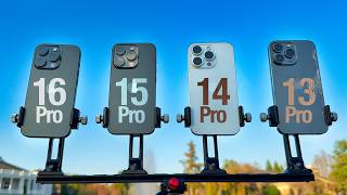 iPhone 16 Pro vs 15 Pro vs 14 Pro vs 13 Pro CAMERA TEST Comparison [upl. by Etnemelc]