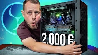 BESTER 2000€ GAMING  STREAMING PC im TEST [upl. by Stander163]