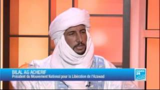 Interviews de Bilal Ag Acherif secretaire général du MNLA [upl. by Max]