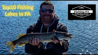 My Top 10 Lakes in Pennsylvania [upl. by Jallier887]