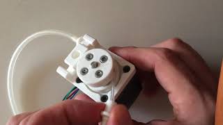 3D printed precision peristaltic pump  tubing installation [upl. by Irrep396]