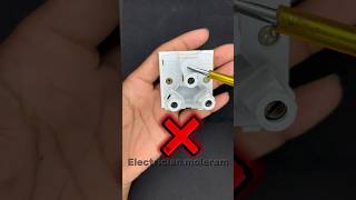 Switch board mistakes electricion iti shorts youtube yt [upl. by Carolan]