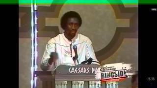 hearns vs hagler pre fight words and 2 brits [upl. by Goodkin760]