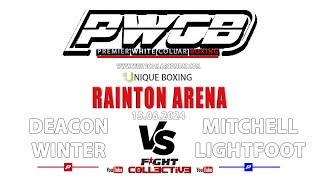 13 Deacon Winter vs Mitchell Lightfoot [upl. by Eleinad]