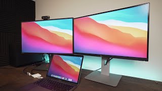 The NEW M1 MacBooks  Can You Use Two External Displays [upl. by Shirline146]