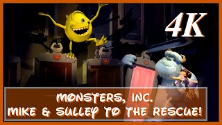 July 2023 🧌 Help save Boo on Disneys Monsters Inc Mike amp Sulley to the Rescue  4K [upl. by Noet790]