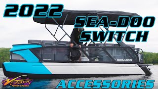 2022 SEADOO SWITCH ALL AVAILABLE ACCESSORIES [upl. by Guenzi]