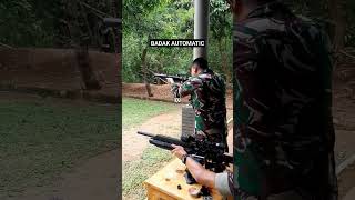 BADAK AUTOMATIC AIR RIFLE MADE IN INDONESIA afc airrifleshooting shorts [upl. by Anorahs]