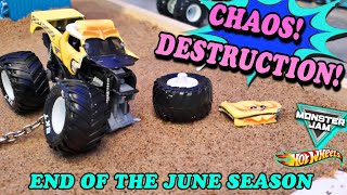 Monster Jam Diecast Toy Monster Truck Bracket Racing SmashDown Episode 17 [upl. by Malas244]