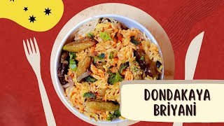 DONDAKAYA briyani recipe dondakaya  briyani lunch briyanilovers [upl. by Tuttle]