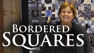 Make the Bordered Squares Quilt [upl. by Krystin]