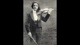 Thibaud  Veracini Violin Sonata in E minor 2 mvts [upl. by Rodenhouse219]