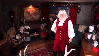 North Pole Santa live Watch Santa Claus the Cookie Napper amp see a silly Reindeer cam nibbler 🎅 [upl. by Aicats]