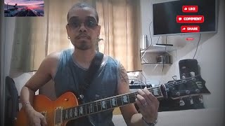 Skank  Acima Do Sol  guitarra [upl. by Naivatco308]