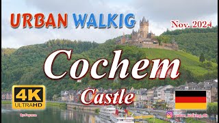 َUrban Walking  Cochem Castle  4K UrbanWalking4K cochem reichsburgcochem germany [upl. by Putnem]