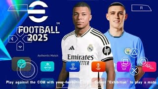 eFOOTBALL PES 2025 PPSSPP Caméra Ps5 ANDROIDComment Telecharger PES 2425 PSP mediafire [upl. by Dranrev]