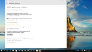 Hur man stänger av så att Windows Update in startar om datorn automatiskt i Windows 10 [upl. by Eniamej331]