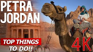 Petra Jordan Ecuador TRAVEL GUIDE TOP 25 Things to do in Petra Jordan 2024 4K Experience [upl. by Alcot]