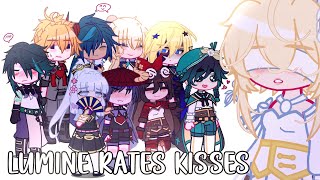 Lumine Rates Kisses 💋  Genshin Impact  LumiharemXiaolumi  Gacha Club Trend [upl. by Gerson]