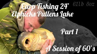 Carp Fishing  Elphicks Pullens  A session of 60’s [upl. by Saum]