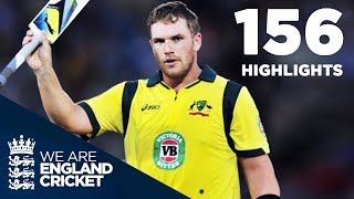 Aaron Finch 156 Off 63  Highest Ever IT20 Score  Full Highlights [upl. by Anitsirk]