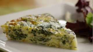 How to Make Crustless Spinach Quiche  Allrecipes [upl. by Ainola]