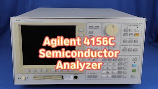 Agilent 4156C Semiconductor Analyzer [upl. by Summer]