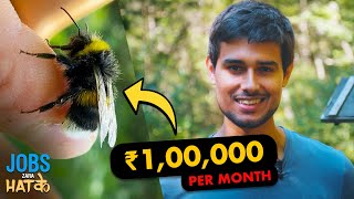 How to Earn Money from Beekeeping  Ep2 Jobs Zara Hatke  Dhruv Rathee [upl. by Ahselaf]