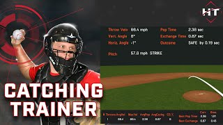 HitTrax Feature Series Catching Trainer [upl. by Aidiruy787]