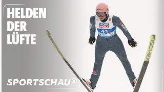 SkisprungWM Eisenbichler und Geiger holen GoldampSilber  die Entscheidung  Sportschau [upl. by Esau3]