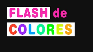 PANTALLA de COLORES  RAPIDOS   HD 60 FPS  🟥 🟨 🟦 [upl. by Akiwak114]