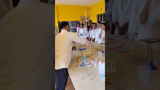 Electroplating of metal  class 12th chemistry lab [upl. by Novyat]