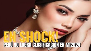 EN SHOCK Perú no logra clasificar en el Miss International 2024 BampC [upl. by Rolan]