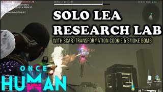 Once Human  SOLO LEA RESEARCH LAB [upl. by Artie]