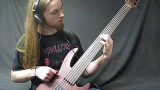 Obscura  Incarnated on Fretless bass guitar [upl. by Maire37]