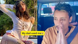 Dixita Karki talking about her father chetan vlogs and thinks she was being used😧 [upl. by Annerol]