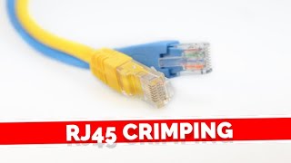 How to Wire Up Ethernet Plugs the EASY WAY Cat5e  Cat6 RJ45 Pass Through Connectorscctvcamera [upl. by Arianna419]